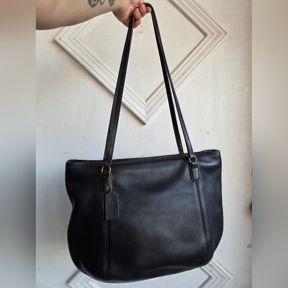 Vintage Coach Black Large Frame Pouch 9998 🖤